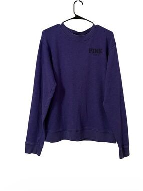 PINK Purple LOVE PINK Athletic Sweatshirt